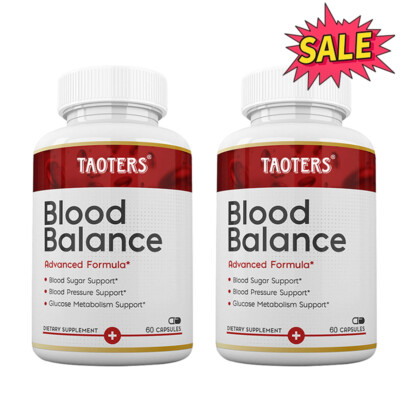 Blood Balance Formula All Natura Cardiovascular Support 60 Capsules*2bottles