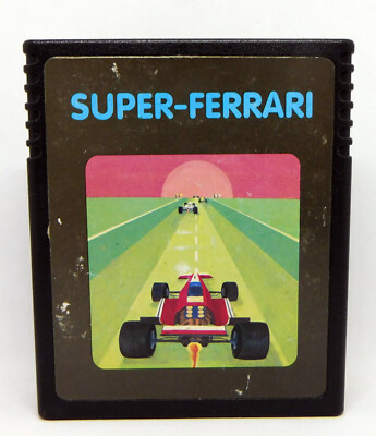Super-Ferrari (Enduro) - Suntek / Quelle - Atari VCS 2600 Cartridge PAL - 1983