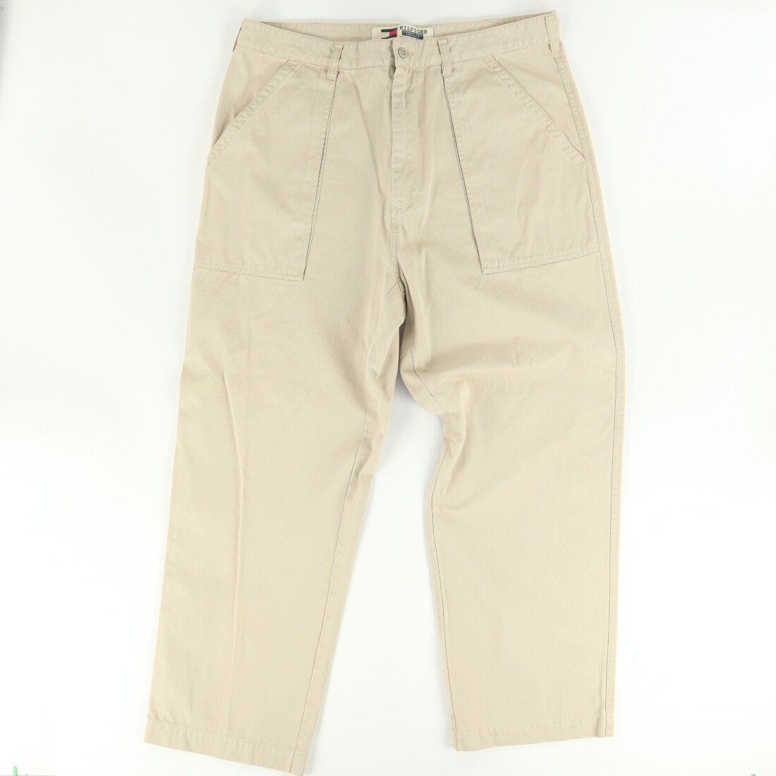 Tommy Hilfiger Painter Cotton Canvas Chino Pants Tan Men's 38