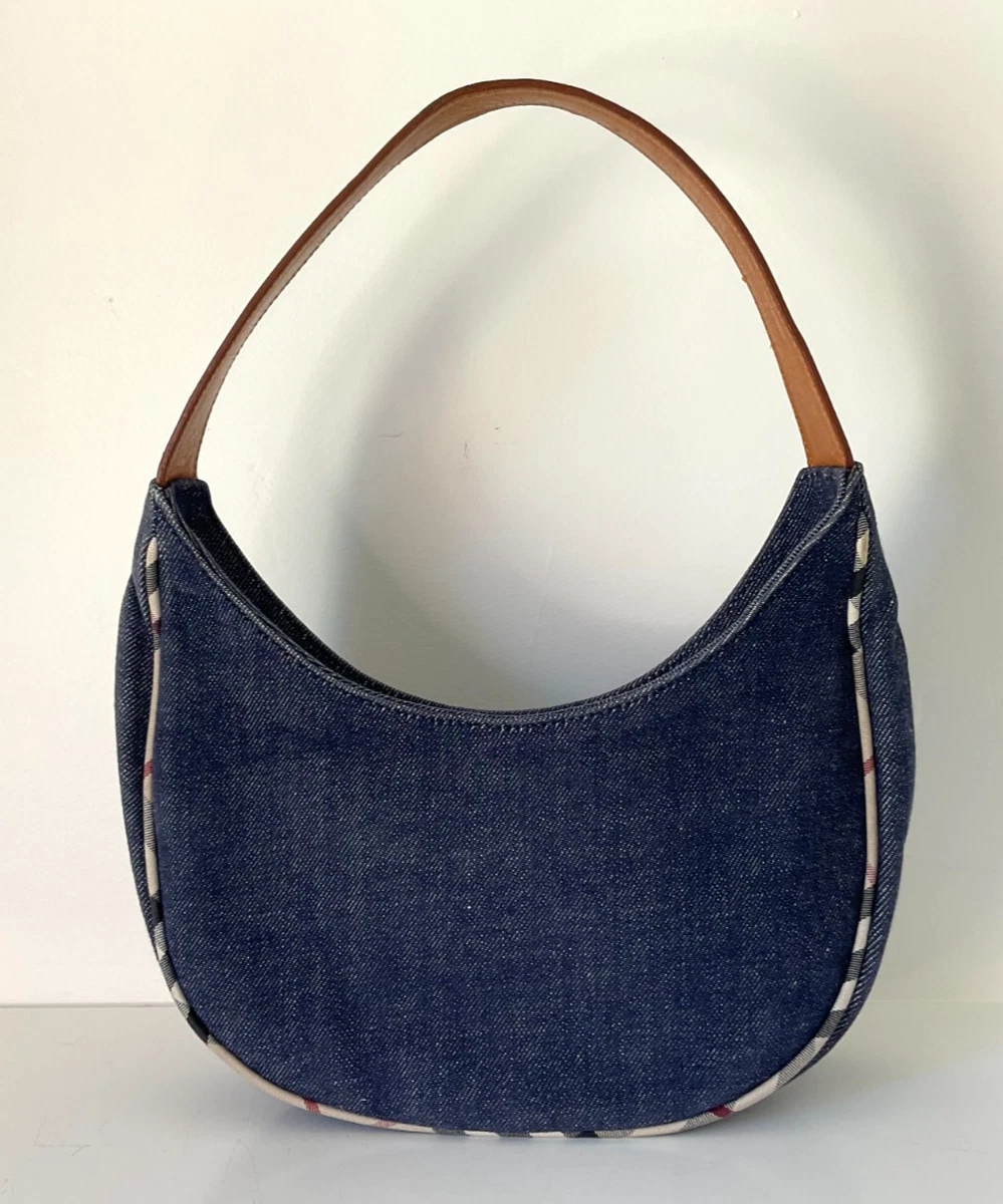 Burberry Denim Exterior Bags & Handbags for Women for sale | eBay