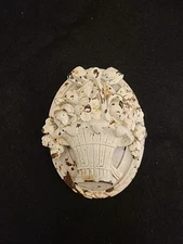 ANTIQUE ARCHITECTURAL HOME GARDEN HUBLEY CAST IRON ROSE FLOWER DOOR KNOCKER 612