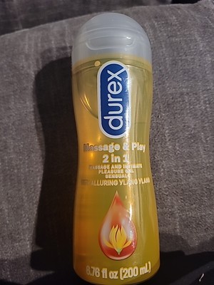 Durex PLAY Massage Lubricant 2in1 200ml * Aloe Guarana Ylang Stimulating Lube