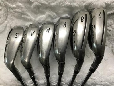 TaylorMade SIM MAX OS Eisensatz 7-9, Pw, AW, SW 6-teilig Flex Stiff KBS MAX 8...