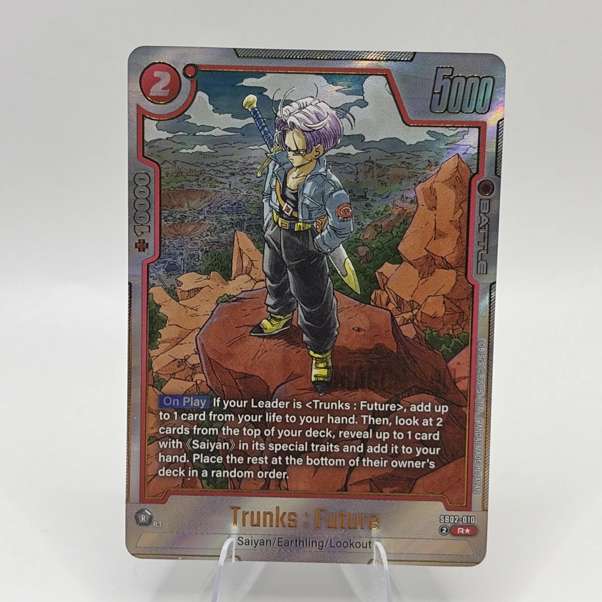 Preços baixos em Dragon Ball Z TCG Super Raro Cartões Individuais