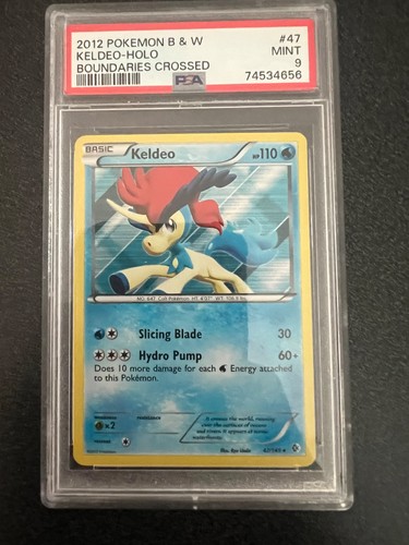 Keldeo graded PSA 9 for sale on eBay