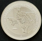 2025 1 Oz .9999 Silver Texas Bullion Depository Round The State Of Texas Friend!