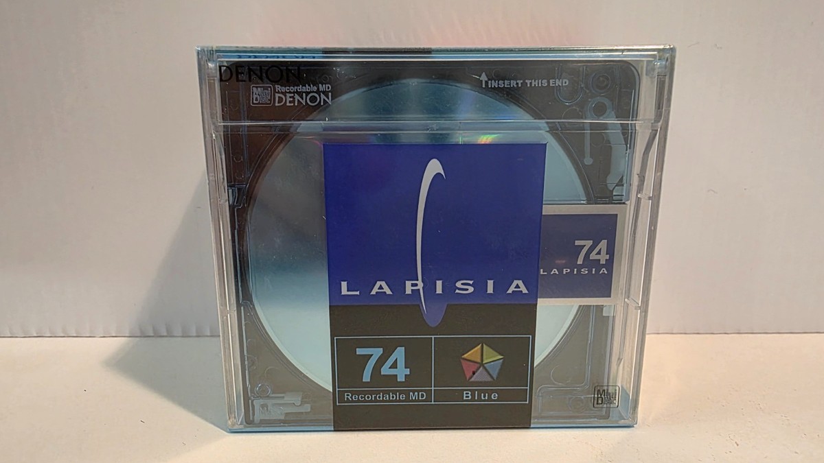 DENON 録音用ミニディスク CMD-74LMX5 MD 年代物 【公式通販】