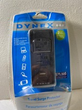 Dynex 2-Outlet Travel Surge Protector DXTVSRGE Surge Suppressor 2010