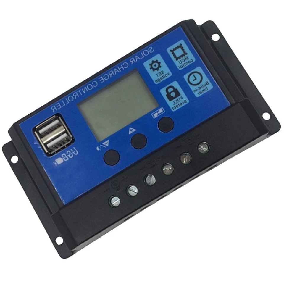 10A 12V / 24V Solarladeregler-Generator für den privaten Solarpanel-Akku - Bild 2 von 4