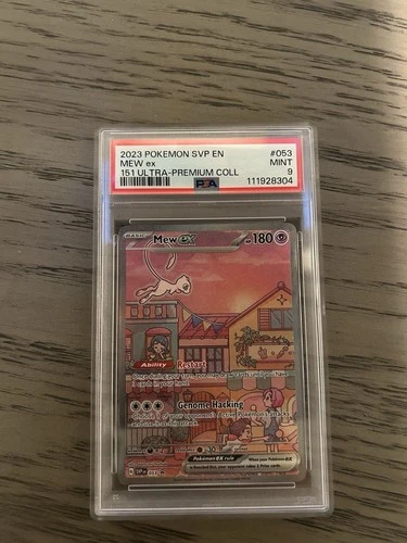Pokémon 2023 Mew EX Promo PSA 9 151 Ultra-Premium Collection #053