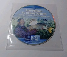 JOHN WILSON GO FISHING SPECIAL DVD NEW UNWATCHED DISC ONLY NO CASE PIN FISHING 