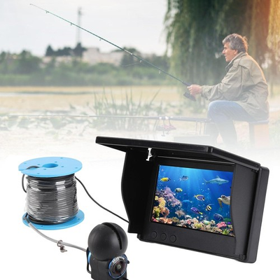 #ad Underwater Fishing Camera 4.3in Screen Portable Fish Finder Camera Underwater $49.98
