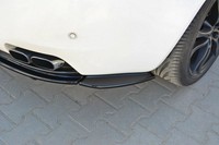 Maxton Design Diffusor Flaps Passend FüR Alfa Romeo Brera Schwarz Hochglanz