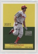 2003 Topps Bazooka Stand-Ups Jim Thome #24 HOF qw7