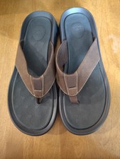 Dockers Mens Luka Synthetic Leather Casual Flip Flop Sandal Shoe