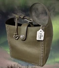 Brighton JILL Shoulder Bag Pretty Tough Boho Style H4406V Olive List $395