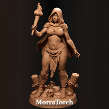 Dungeons & Dragons Playable Character - Female Human Morra - Adventurer, Fighter