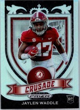 2021 Panini Prizm Draft Picks Collegiate #169 Jaylen Waddle Alabama Crimson Tide