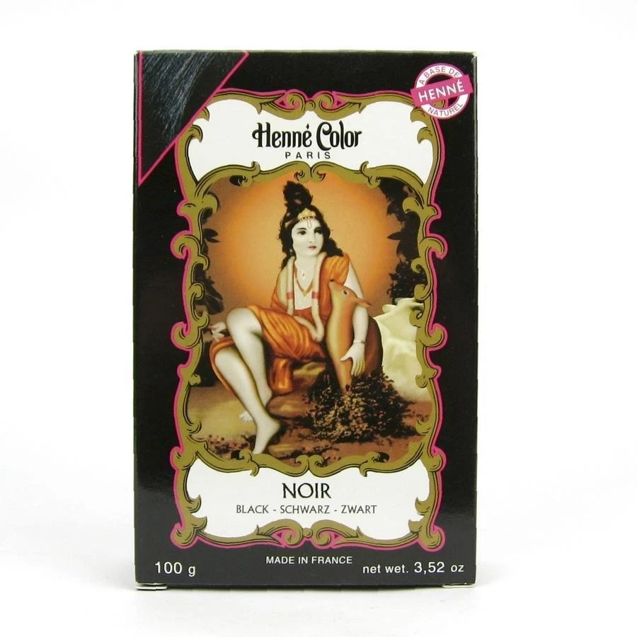 NJD Henna Henné Color Pflanzenhaarfarbe Haarfärbemittel Schwarz Noir 100 g - Bild 1 von 1