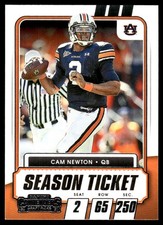 Cam Newton 2021 Panini Contenders Draft Picks #23 Auburn Tigers NFL READ