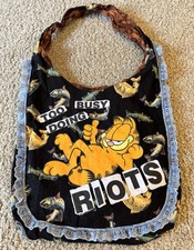 Reversible Shoulder Bag Fish Garfield Too Busy Doing Riots Blue Lace Thumbs Up
