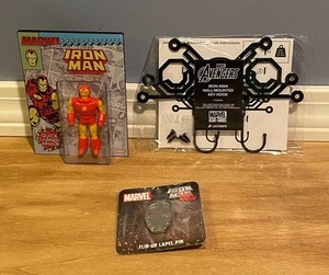 Iron Man merch from LootCrate NOVEMBER 2021 Invincible themed 3 PC Lot