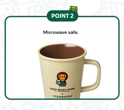 Starbucks Korea 2026 BAPE BABY MILO Tumbler Mug Set (from May) | eBay