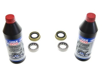 Radlager set Dana 35 6-teilig Hinterachse außen inkl. ÖL Jeep Wrangler TJ 96-06