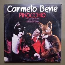 Carmelo Bene Pinocchio storia burattino Collodi Gaetano Giani Luporini LP doppio