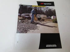 Ingersoll-Rand P185WJD, XP185WJD & P250WJD Air Compressors Literature 6 Page