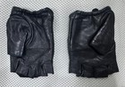 Karl Lagerfeld Embroidered Fingerless Soft Goatskin Leather Gloves – Size S/M — photo 3