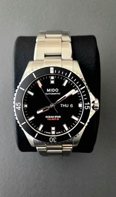 Mido Ocean Star Captain Automatic 42.5mm Black Dial, Day/Date M026.430.11.051.00