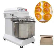 30L Commercial Dough Mixer Kneading Mixer Double-acting 2-speed Digital Control