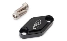 Produktbild - AS3 BREMSKLOTZ OFF PLATE hinten für YAMAHA YFM YFZ 350 450 660 700 RAPTOR BANSHEE
