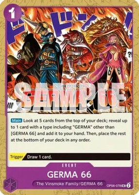 GERMA 66 - OP06-078 - UC - Near Mint