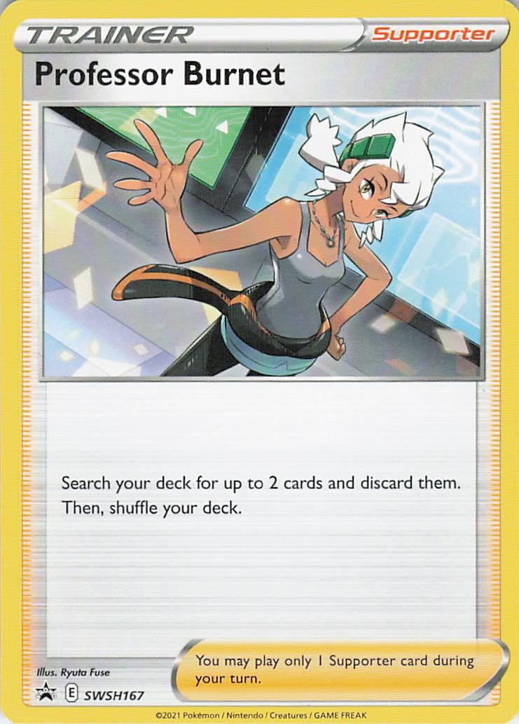 Professor Burnet Promo SWSH: Sword & Shield Promo Cards SWSH167 NM