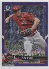 2018 Bowman Chrome Prospects Purple Shimmer Refractor 562/655 Nick Senzel r0j