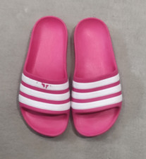 Adidas Adilette Aqua Hot Pink Kids Slides Girl's Sandals Size UK 1K
