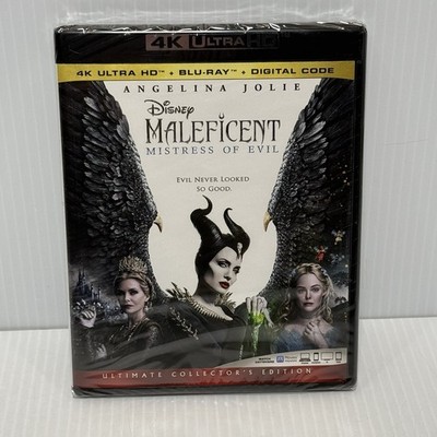 Maleficent Mistress of Evil (4K ULTRA HD + BLU-RAY 2 DISCS )