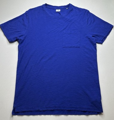 NN07 No Nationality Aspen Cobalt Blue Cotton T-Shirt Size S Tee