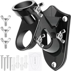 Flag Pole Holder, outside House Flag Pole Bracket, Heavy Duty Metal Flag Mount,