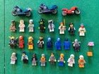 Lot of LEGO 24 Minifigures + Accessories, Ninjago, City, Minecraft, Star Wars