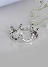 Crown Sterling Silver Ring