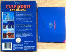 CHIP 'N DALE RESCUE RANGERS - BO&Icirc;TE VIDE + NOTICE ORIGINALES NINTENDO NES PAL FR