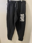 Class Of 2026 Sweats Pants Jerzees M Sweatpants Medium Black Pockets Gift SWEET — photo 1