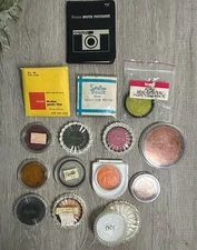 Vintage Lot Camera Lens Filters Tiffen B&W Kenko Kodak Spiratone + Kodak Guide