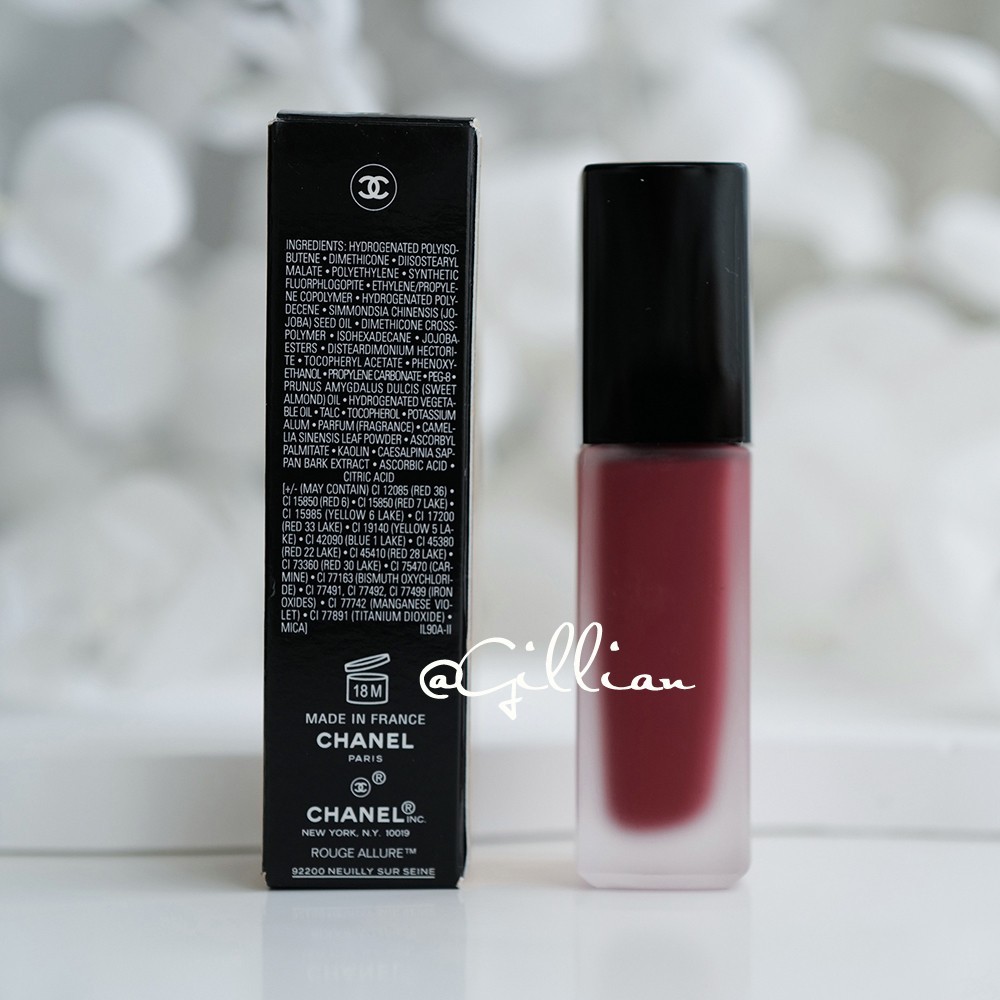 口紅 ROUGE ALLURE INK FUS I O N Chanel Rouge Allure Ink Fusion, Rouge Allure Ink + Le Rouge Duo