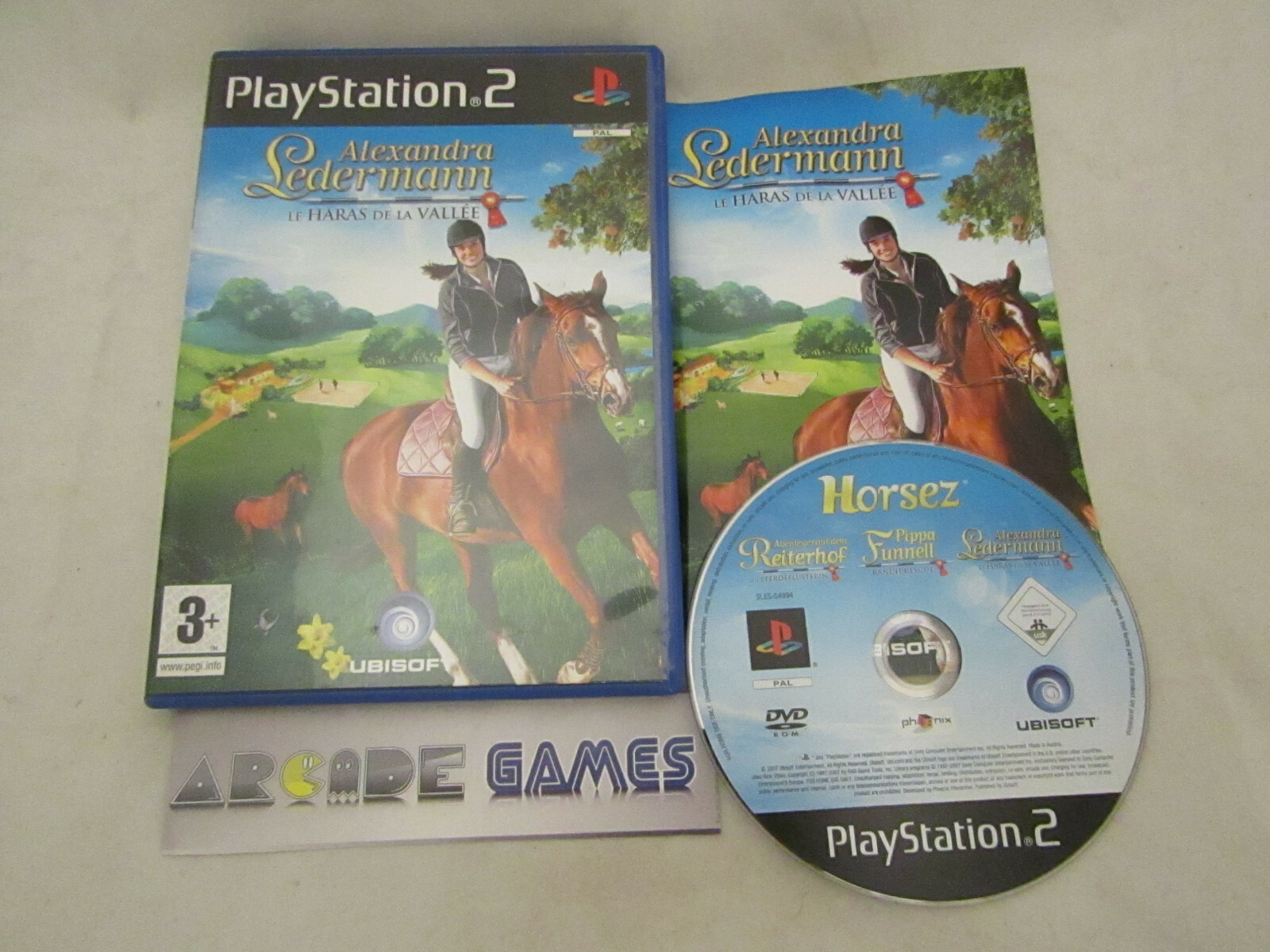 ALEXANDRA LEDERMANN LE HARAS DE LA VALLEE PS2 PLAYSTATION 2 (vendeur pro)