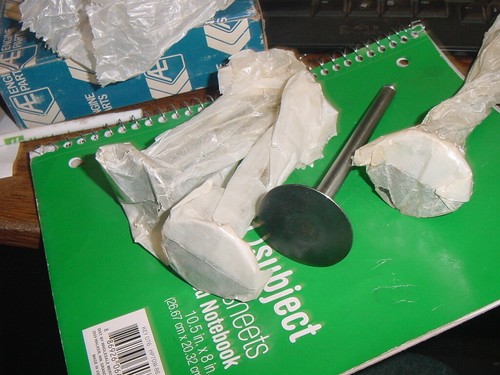 NOS 4 Intake Valves AE Massey Ferguson MK1155 MF660 Perkins # V34979 England - Picture 6 of 6