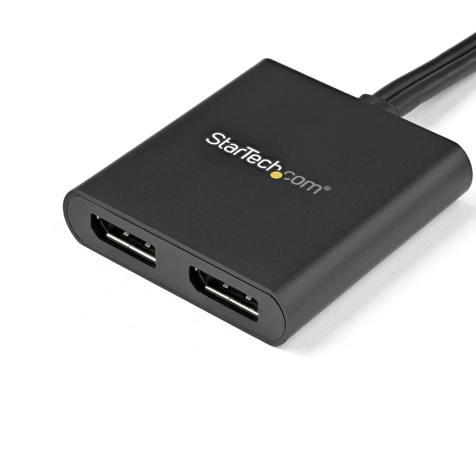 StarTech.com 2-Port Multi Monitor Adapter - Mini DisplayPort to 2x DisplayPort M - Image 3 of 4